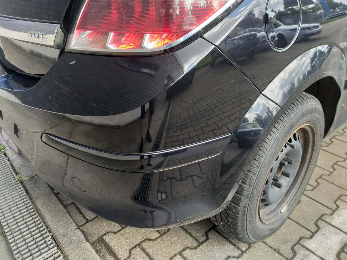 Opel Astra H GTC original Stoßstange Stossfänger hinten Z20R Saphirschwarz Coupe Bj.2006